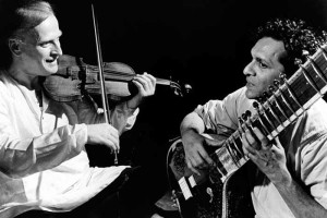 Ravi Shankar and Yehudi Menuhin